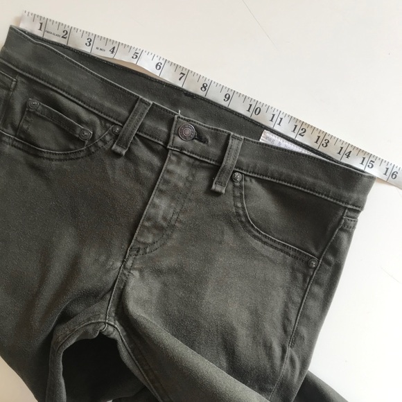 RAG & BONE The Legging In Army Sateen - Picture 6 of 8